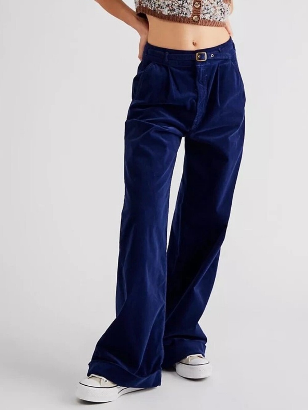 MOTHER The Big League Prep Cuff Heel Pants